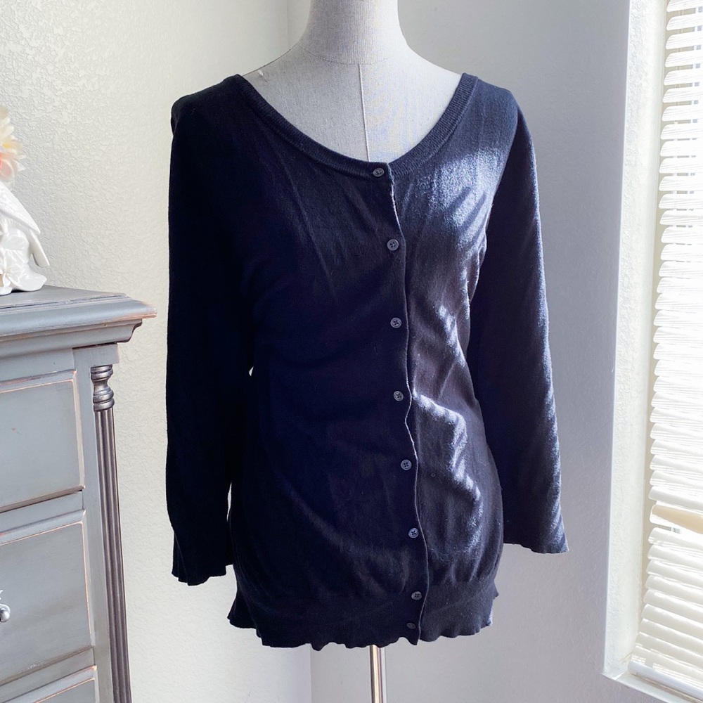 Lane Bryant Women’s Black Plus Size Cardigan